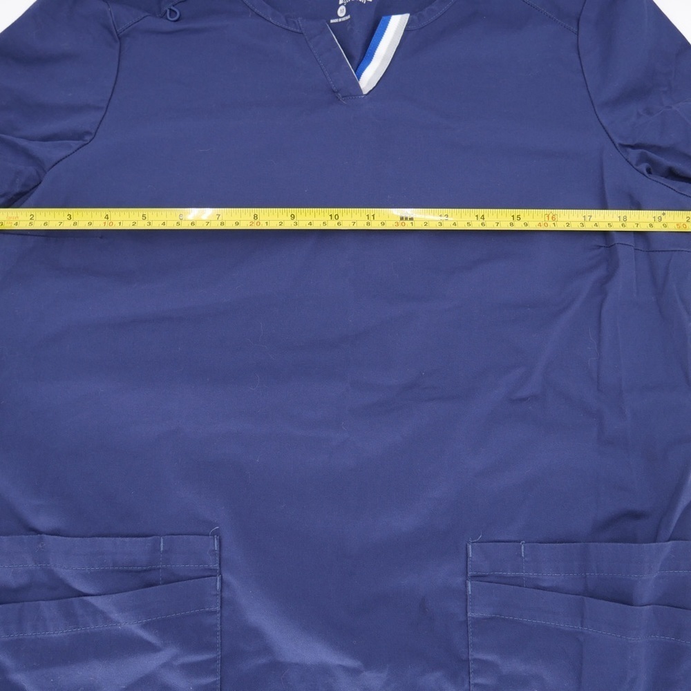 Lot of 3 BUTTERSOFT stretch scrub top Med - Picture 5 of 6